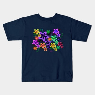 Floral Beauties Kids T-Shirt